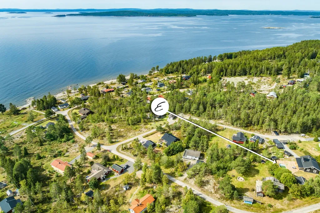 Õhuvaade - Timmerhus with Pool in Åstön