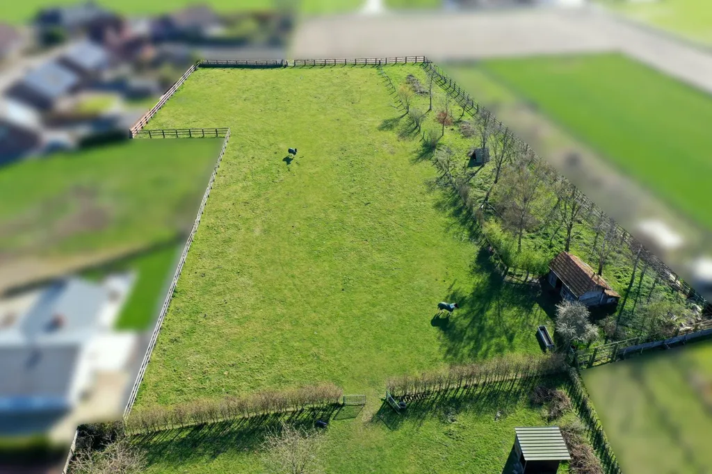 Vista aerea - Characterful Farmhouse with Stables in Dilsen-Stokkem