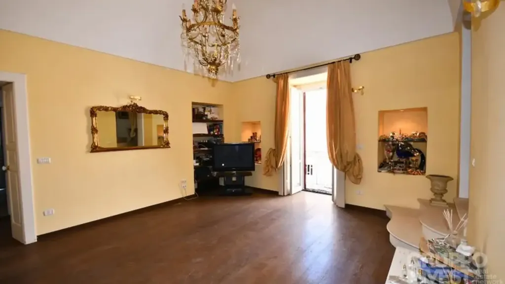 Living Room - Historic Palazzo with Panoramic Terrace in Ostuni