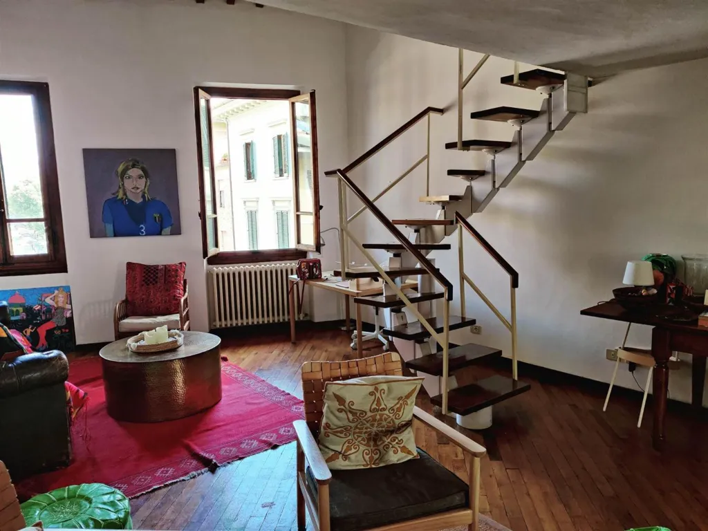 Séjour - 6-Bedroom Apartment with Balcony in Florence