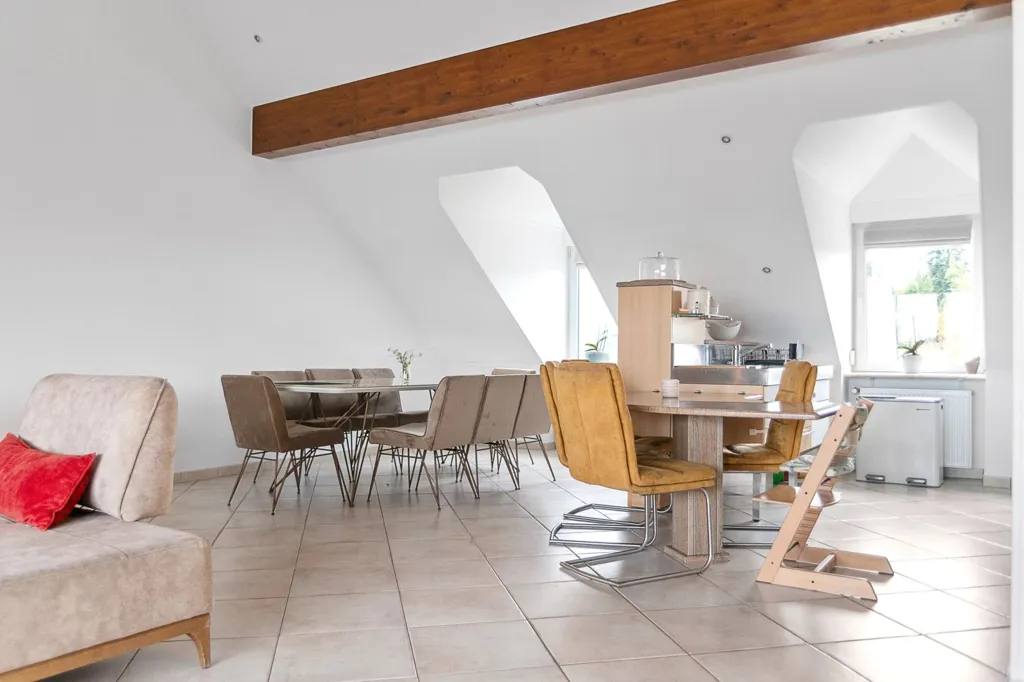 Salle à manger - Appartement Loft avec Balcons Sud à Mondorf-les-Bains