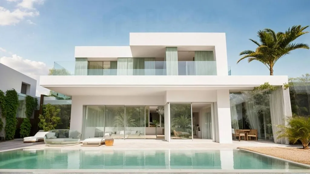 Piscine - Luxury Villa with Sea View in Marbella