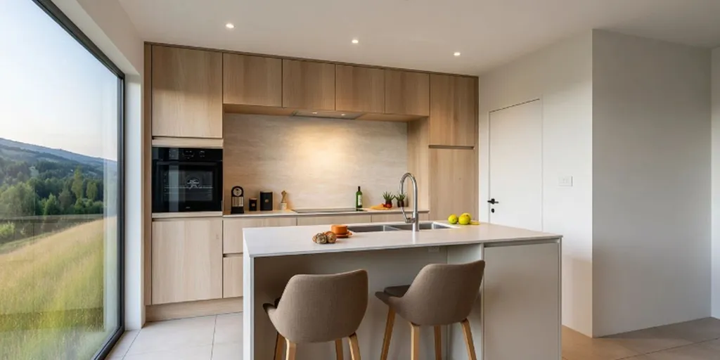 Köök - New Build House with Garden in Aalter