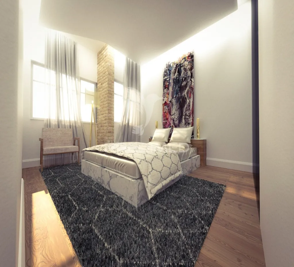 Chambres - New T1 Apartment with Garage in Braga