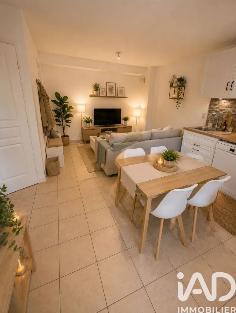 Salle à manger - Appartement avec jardin privatif à Melun