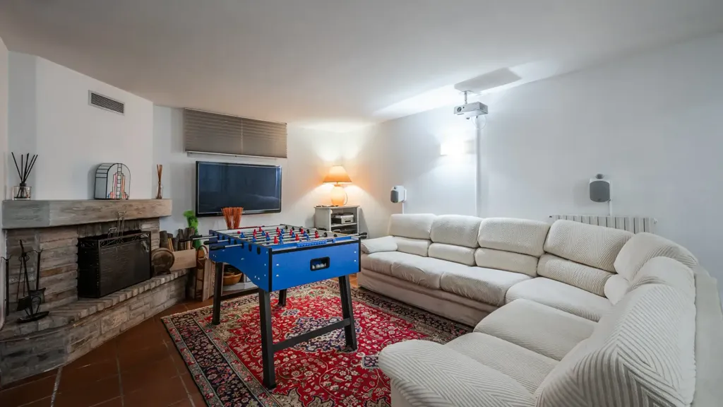Soggiorno - Luxury Villa with Pool in Pianoro, Emilia-Romagna