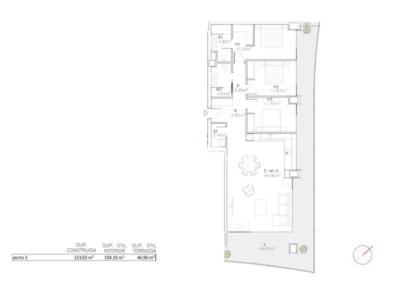 Plaan - New Flat with Terrace in Escaldes-Engordany