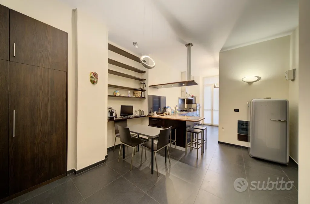 Cuisine - Design Flat with Balcony in Turin