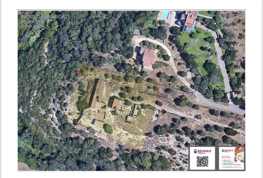 Vue aérienne - Buildable Land with Panoramic View in Monte Furru, Sassari
