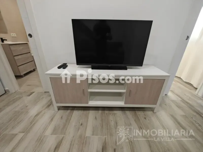 Living Room - Flat with Modern Kitchen in Central Coín
