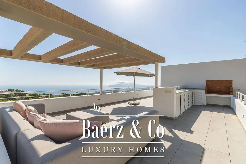 Terrasse - Luxury Villa with Panoramic Terraces in Altea