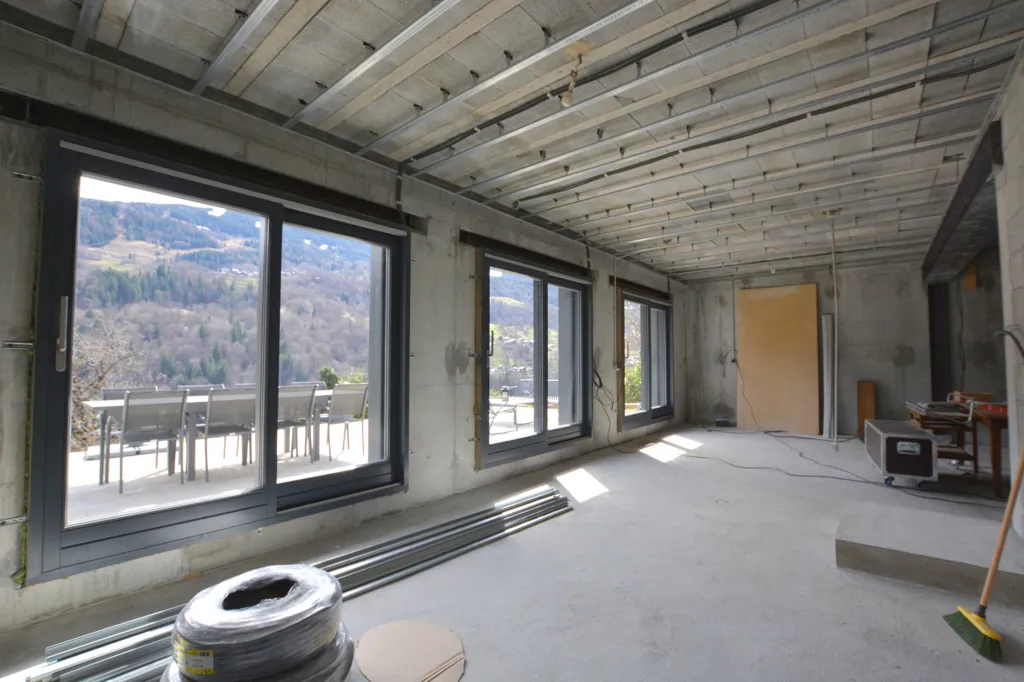 Pièces - Chalet en Madrier avec Vue Dominante à Bozel