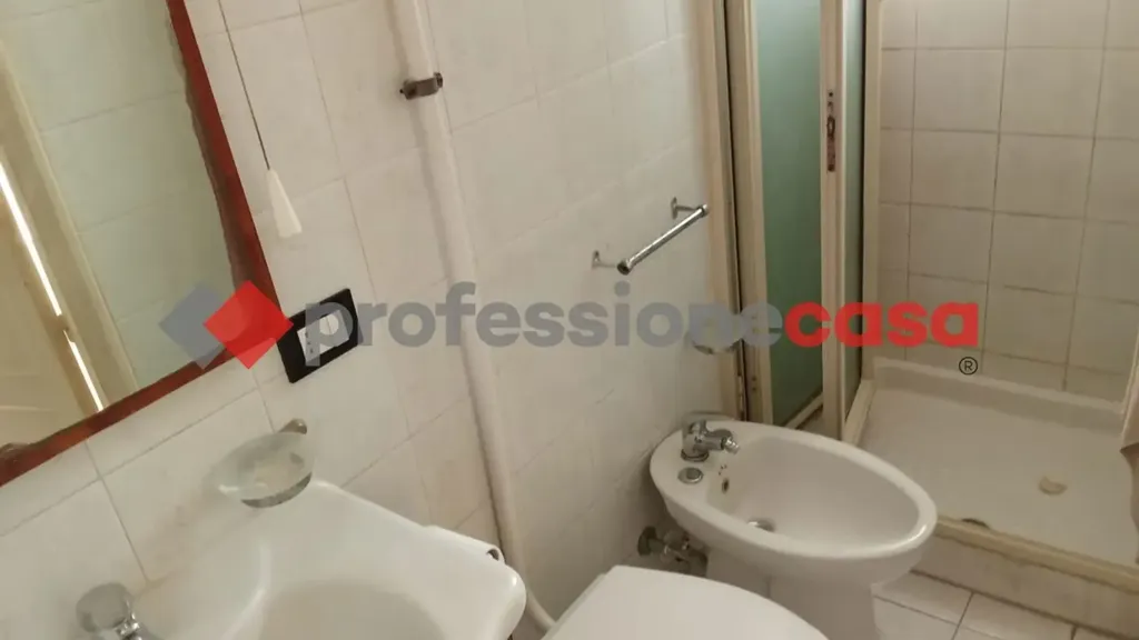 Salles de bain - 3-Bedroom Apartment with Balcony in Catania