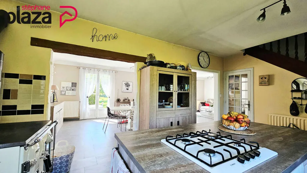 Cuisine - Maison de campagne avec grand terrain à Plogonnec