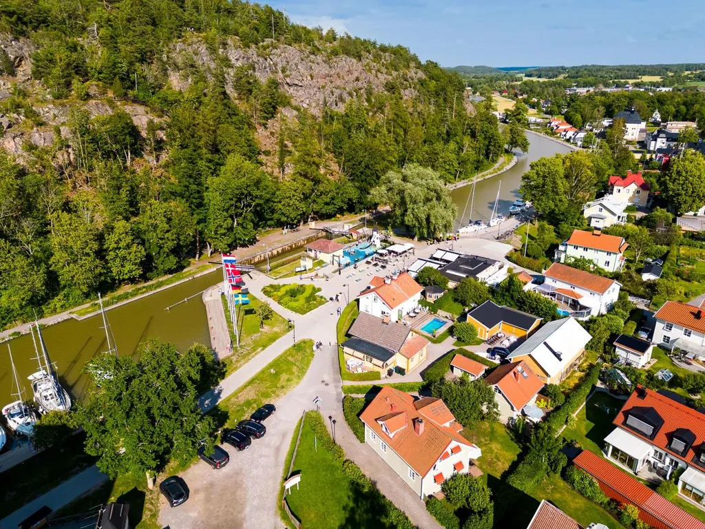 Õhuvaade - Detached House with Geothermal Heating in Eldstad