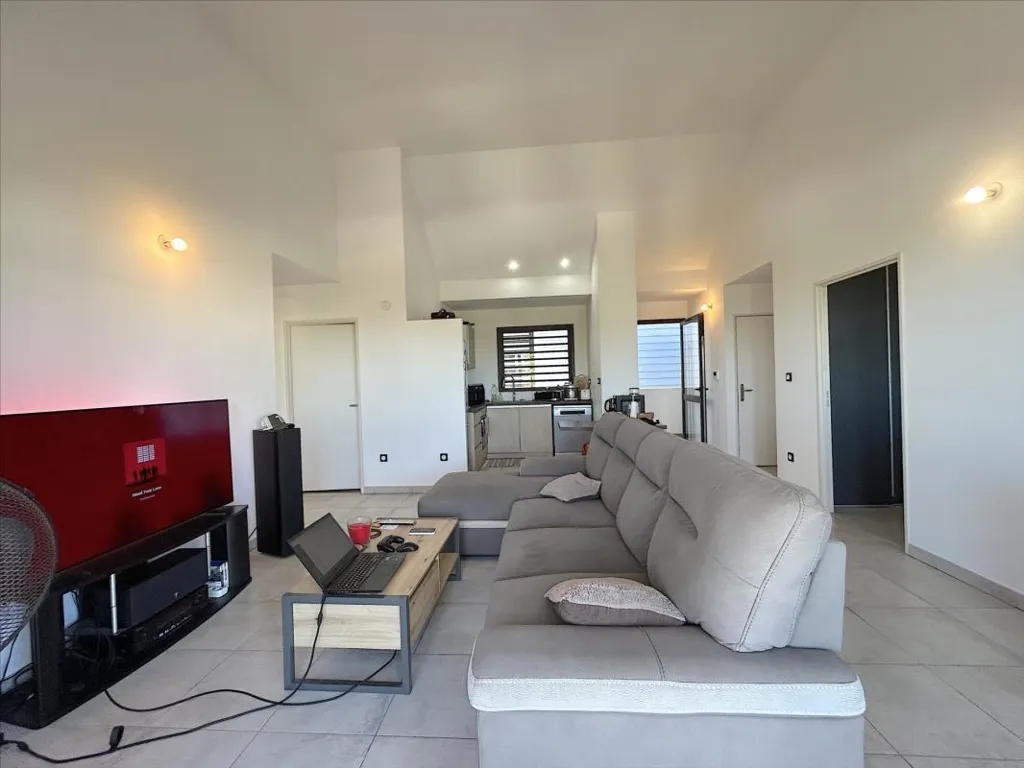 Séjour - Appartement T4 avec Vue Océan à Saint-Gilles-les-Bains