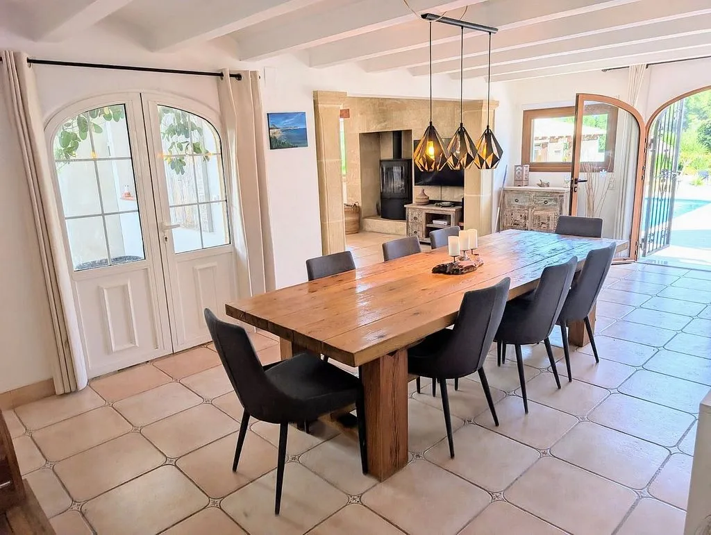 Salle à manger - Chalet with Pool in Adsubia