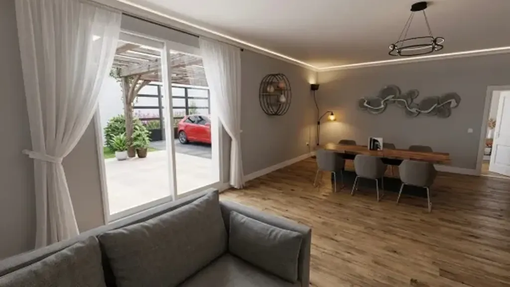 Söögituba - New Four-Unit Villa with Pool in Terrasini