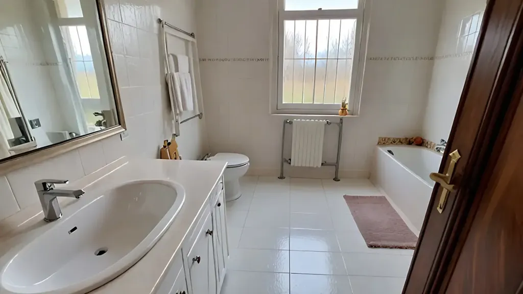Salles de bain - Rear-Attached Villa with Private Garden in Treviso