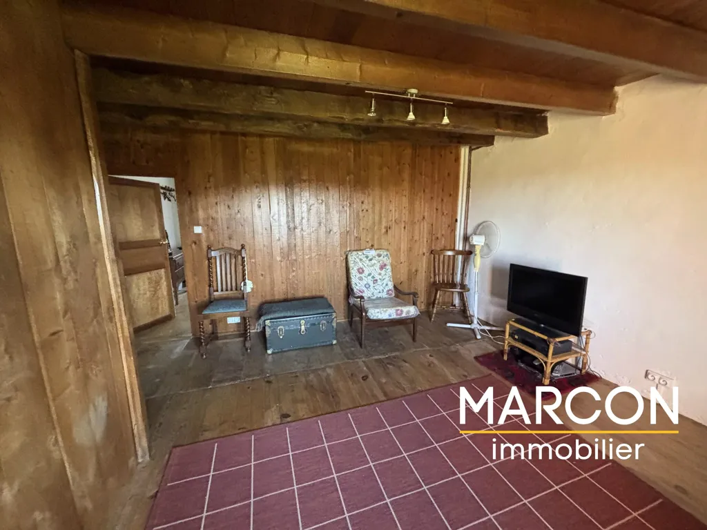 Séjour - Maison à Rénover avec Jardin à Chenerailles