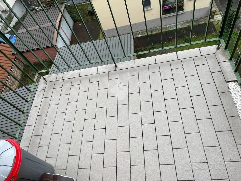 Balcon - Bright 3-Bedroom Apartment in Parma