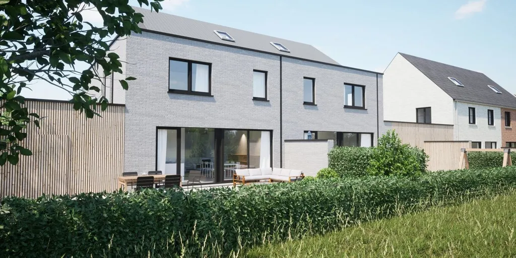 Modern House with Garden in Meulebeke