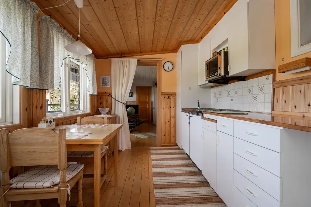 Cuisine - Rustic Cottage with Lake View in Jämtland