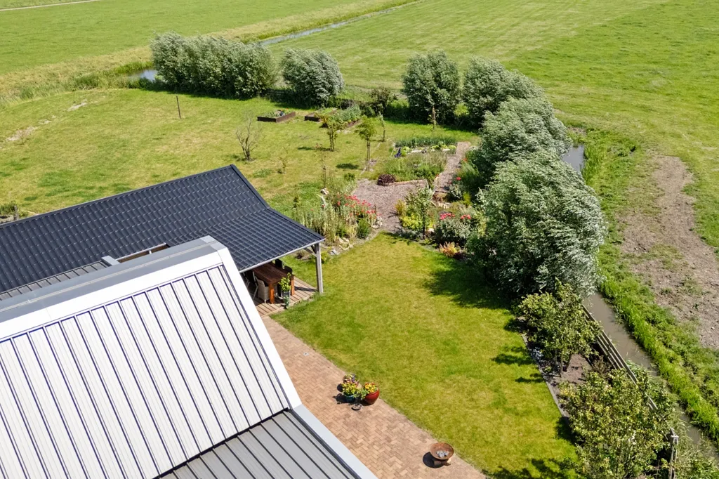 Vue aérienne - Luxury Semi-Bungalow with Garden in Wytgaard