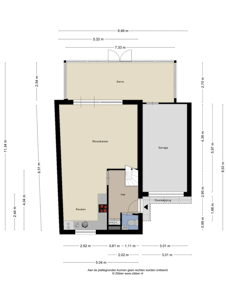Plaan - Corner House with Private Driveway in Hoorn