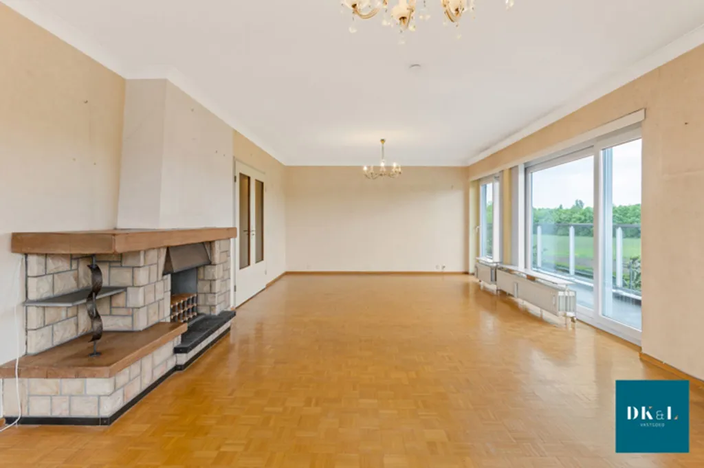 Living Room - Apartment with Terraces in Antwerp's Van Liere
