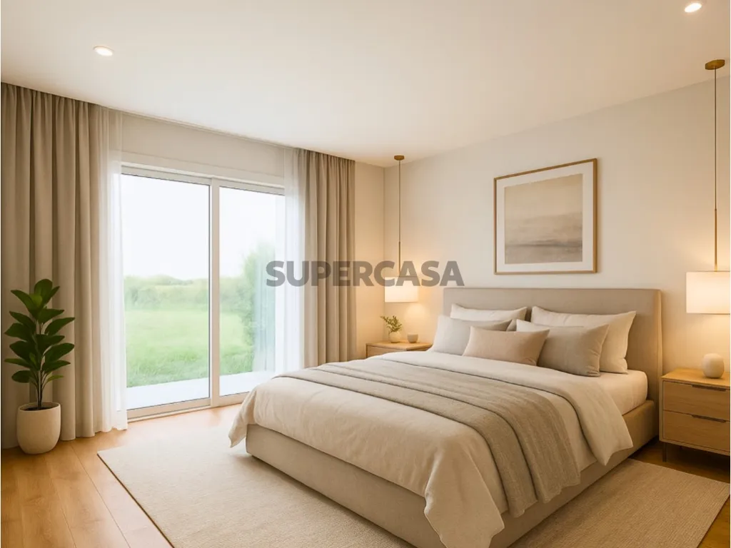 Bedrooms - Newly Built House with Terrace in Caparica