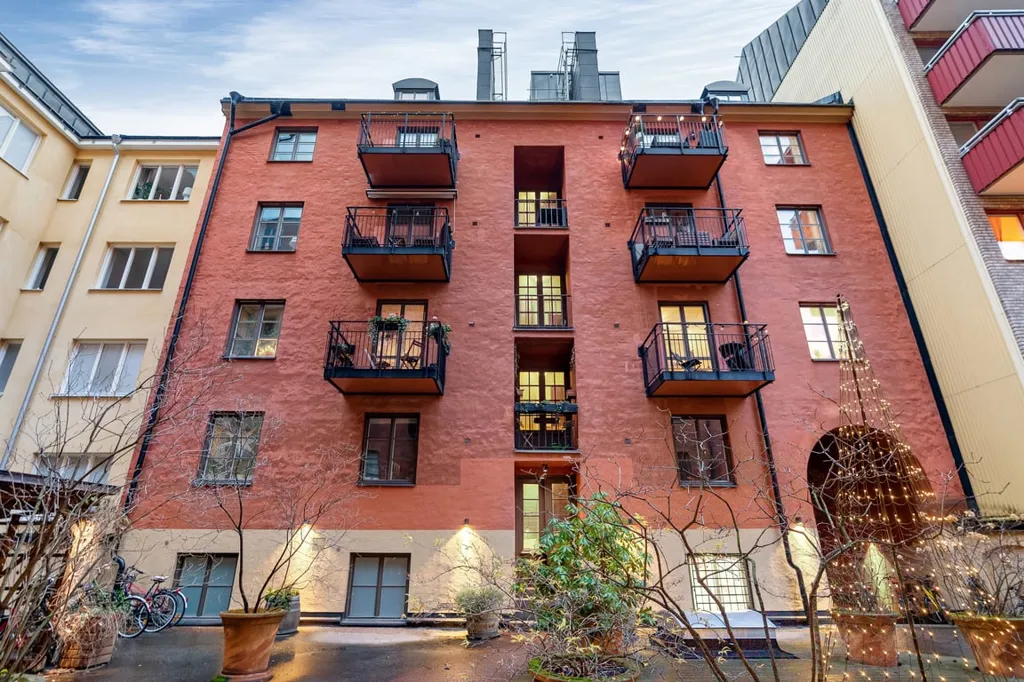 Jardin - Apartment with Oak Parquet in Stockholm