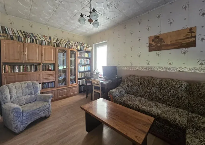 Séjour - Detached House with Garden in Joniškis