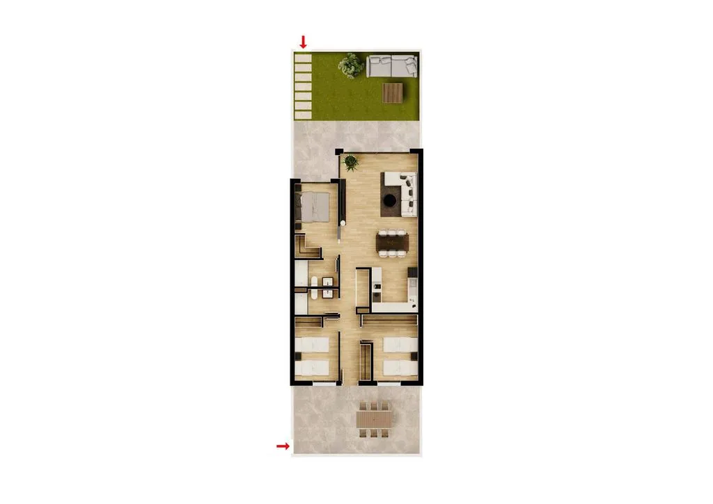 Plaan - Luxury Apartment with Pool in Santa Pola