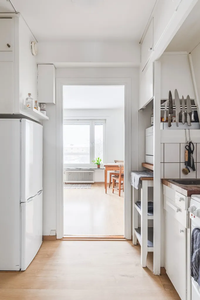 Köök - Efficient Apartment with Inner Garden in Uppsala
