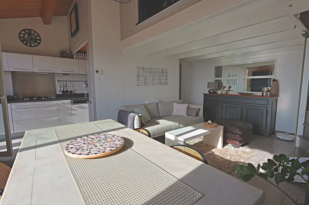 Sala da pranzo - Apartment with Panoramic Terrace in Valbonne-Garbejaire