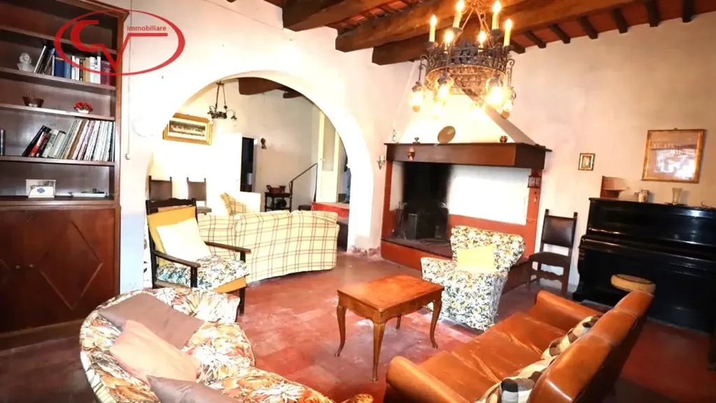 Séjour - Historic Villa with Olive Grove in Montevarchi