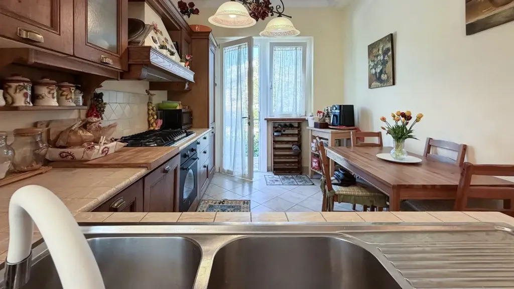 Kitchen - Detached Villa with Dual Apartments in Massarosa