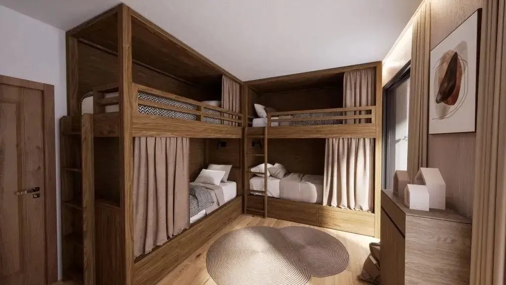 Chambres - Appartement Luxe avec Vue Montagne à Les Deux Alpes
