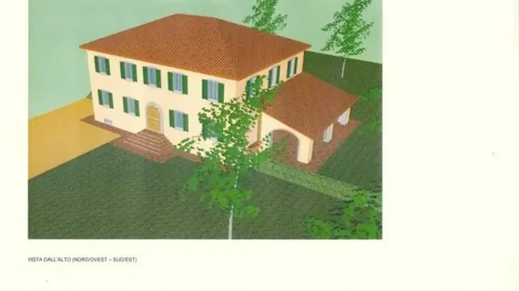 New Villa with Panoramic Views near Lucca