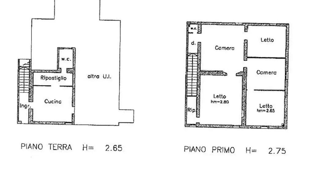 Plaan - Villa to Renovate with Garden in Matelica, Cesena