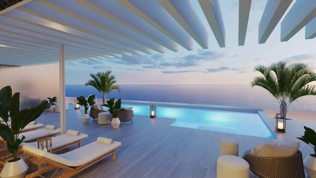 Pool - Luxury Apartment with Sea View in Estepona