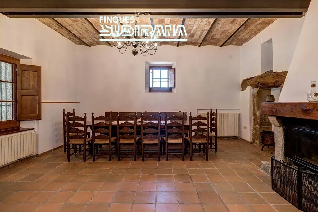 Salle à manger - Restored Farmhouse with Pool in Igualada