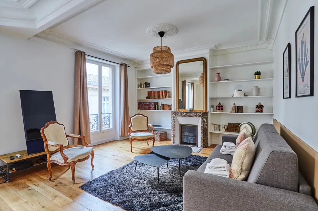 Soggiorno - Apartment with Elevator in Paris 15th