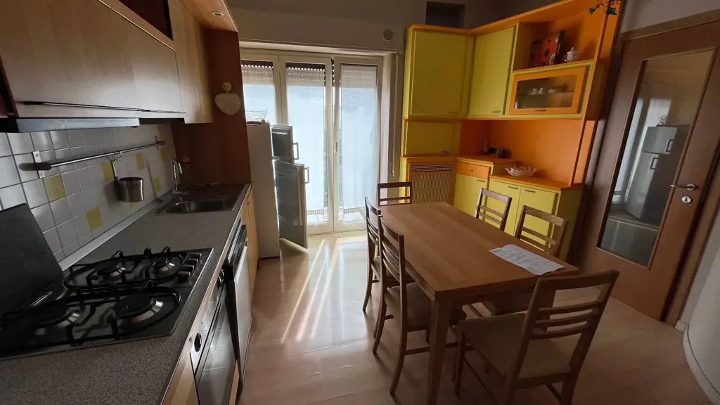 Kitchen - Bright Apartment with Balcony in Vasto