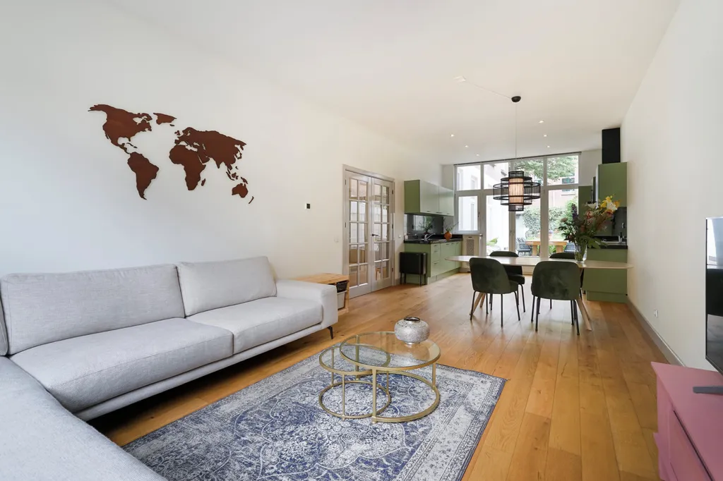 Séjour - Ground Floor Flat with Deep Garden in 's-Gravenhage