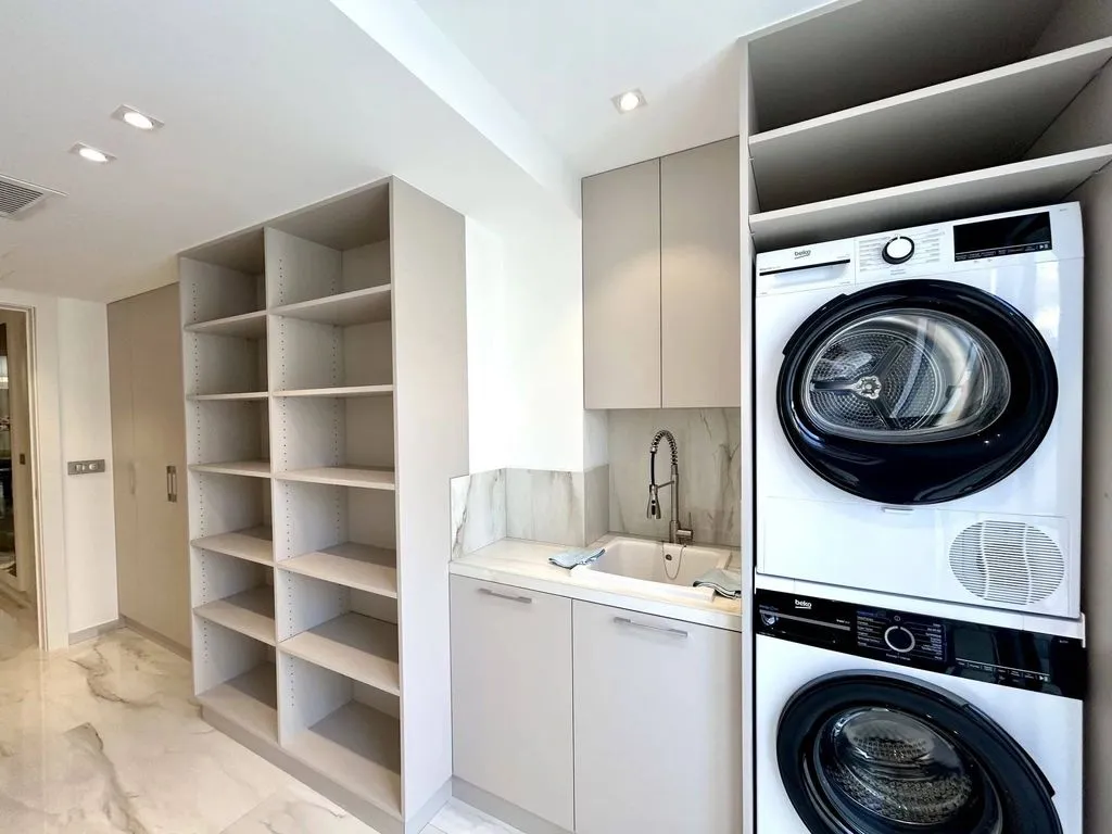 Pesuköök - Luxury Flat with Sea View on Croisette, Cannes