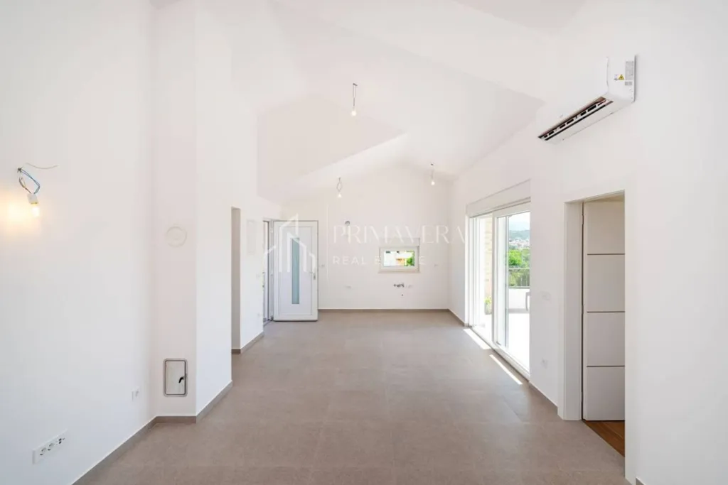 Living Room - Newly Built House with Sea View in Posedarje
