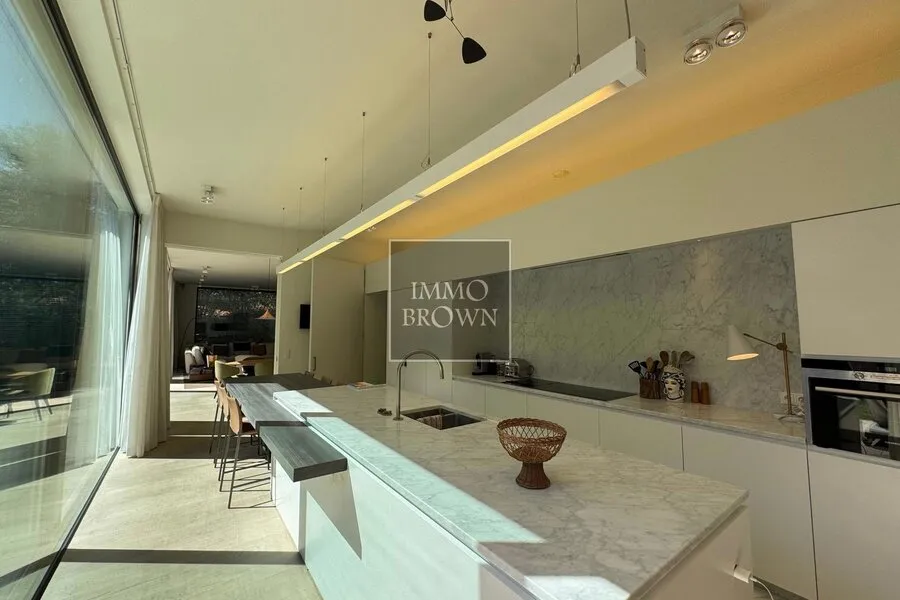 Kitchen - Villa with Pool in Knokke, Quiet Second Line