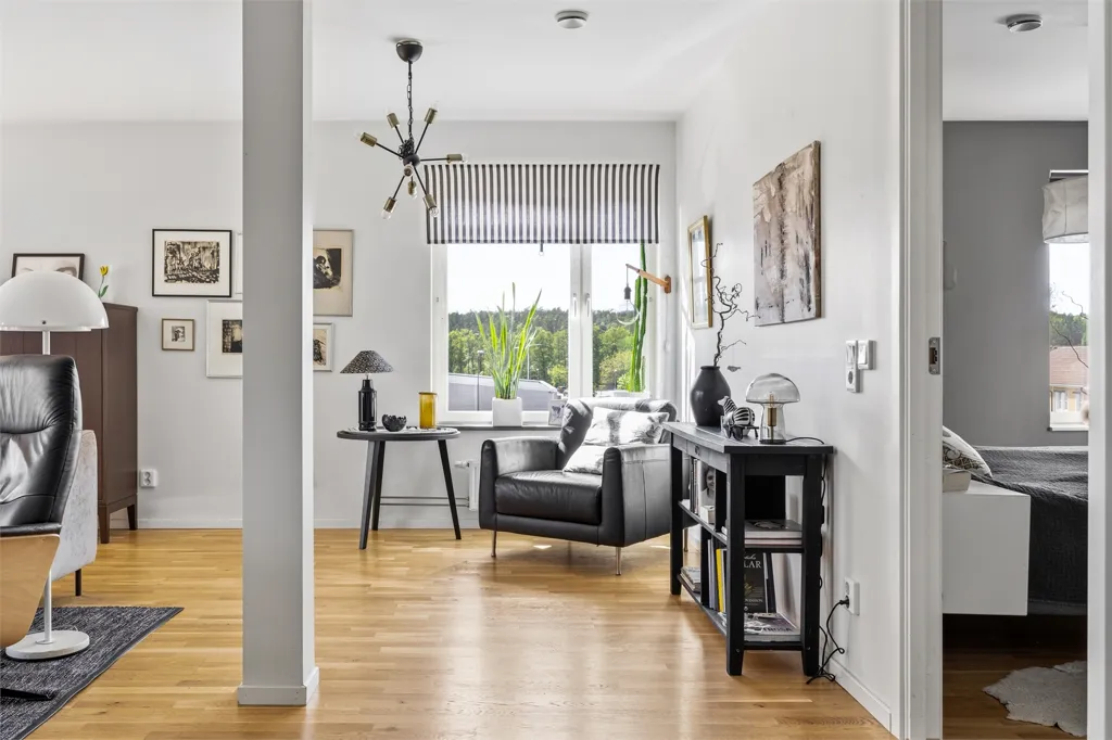 Soggiorno - Apartment with Large Balcony in Söder, Trosa